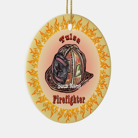 タルサファイアファイターオーナメント セラミックオーナメント (右)