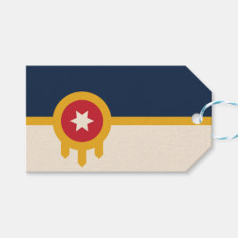 タルサ国旗(オクラホマ州) ギフトタグ