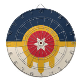 タルサ国旗（オクラホマ州） ダーツボード