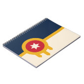 タルサ国旗(オクラホマ州) ノートブック (左側)