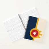 タルサ国旗（オクラホマ州） ノートブック (内部)