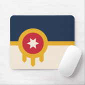 タルサ国旗(オクラホマ州) マウスパッド (マウス)
