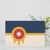 タルサ国旗(オクラホマ州) 便箋 (スタンド正面)