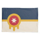 タルサ国旗（オクラホマ州） 枕カバー (裏面)