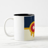 タルサ州旗 ツートーンマグカップ (左)