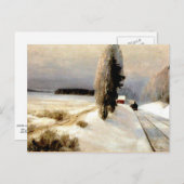 タルサ駅の近くの鉄道 ポストカード (正面/裏面)