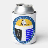 タルサ, オクラホマ州 缶クーラー (缶正面)