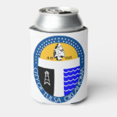 タルサ, オクラホマ州 缶クーラー (缶裏面)