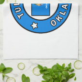 タルサ・オクラホマ キッチンタオル (折り畳み)