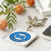 タルサ・オクラホマ キーホルダー (側面)