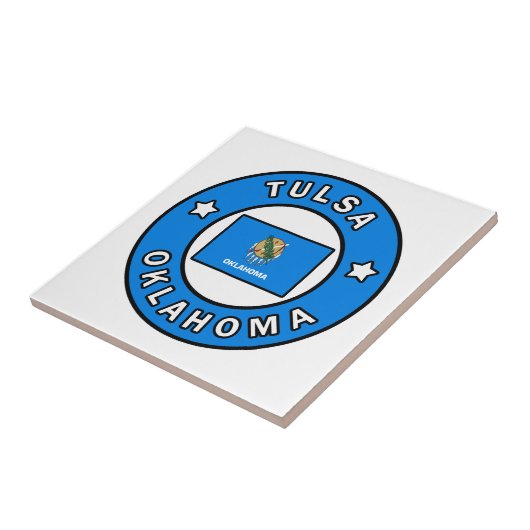 タルサ・オクラホマ タイル (側面)