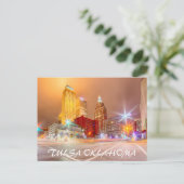 タルサ・オクラホマ・ダウンタウン ポストカード (スタンド正面)