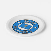 タルサ・オクラホマ ペーパープレート (アングル)