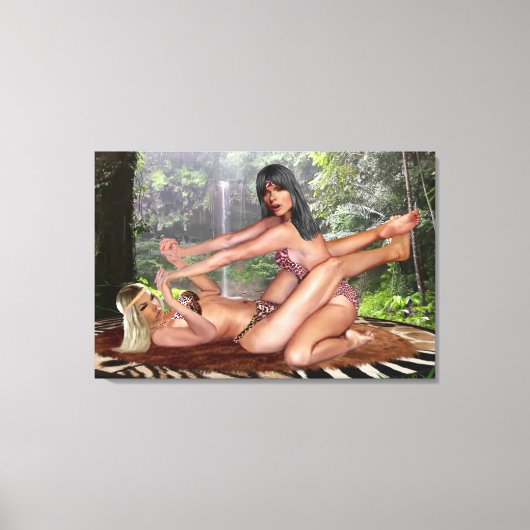 タルザナ体はさみ#1 キャンバスプリント (正面)