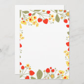 タルジェタコンソブレを含む 招待状 (正面/裏面)