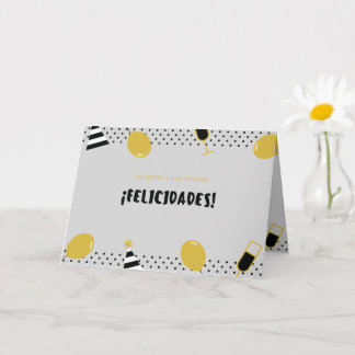 タルジェタデフェリシタシオンプレガダ カード