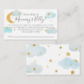 タルジェタデレセプシオンムーン&スターズブルー エンクロージャーカード (正面/裏面)