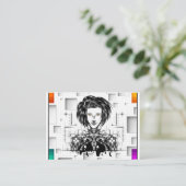 タルジェタデヴィジタ 名刺 (スタンド正面)