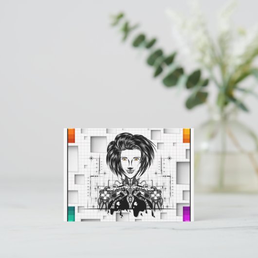 タルジェタデヴィジタ 名刺 (スタンド正面)