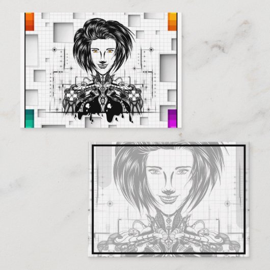 タルジェタデヴィジタ 名刺 (正面/裏面)