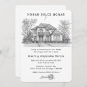 タルジェタペルソナライズダスパラアペルチュラデカーサ 招待状 (正面/裏面)