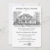 タルジェタペルソナライズダスパラアペルチュラデカーサ 招待状 (正面)