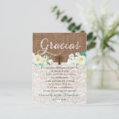 タルジェタ・デ・グラシアス・コン・オラシオン・パラ・ボーティスモ ポストカード (スタンド正面)