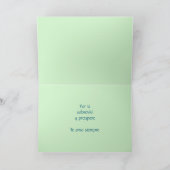 タルジェタ·デ·フェリス·デ·ラ·マドレ·カード カード (内部)