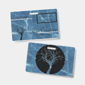 タルジェタ・デ・プレゼンテーション[アイクリエイティブ] バッジ (表裏)