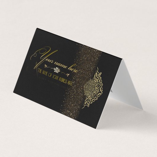 タルジェタ・デ・ヴィシタ・プレガダの個人化 名刺 (正面)