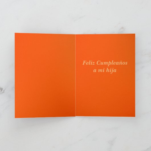 タルジェタ – フェリズクンプレーニョス – アマポラデカリフォルニア カード (内部)