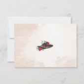 タルジェタRSVPマリアチチャラウォーターカラーカード サンキューカード (裏面)