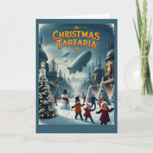 タルタリアのクリスマスカード ヴィンテージ コンスピラシー 