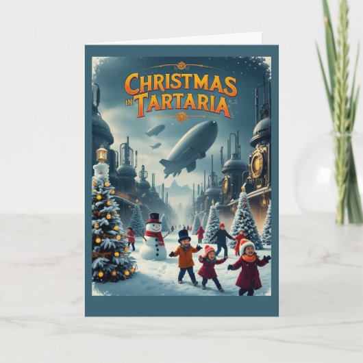 タルタリアのクリスマスカード ヴィンテージ コンスピラシー カード (正面)