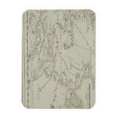 タルタリアの地図中国 マグネット (縦)