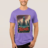 タルタリアマッドフラッド陰謀ヴィンテージ トライブレンドＴシャツ (正面)