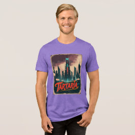 タルタリアマッドフラッド陰謀ヴィンテージ トライブレンドＴシャツ