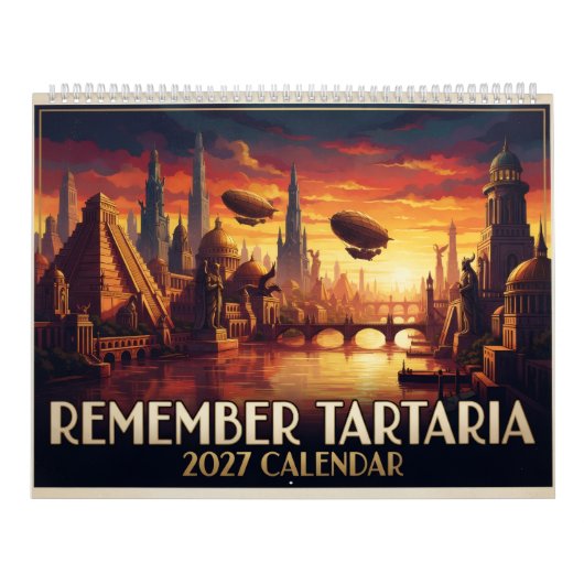 タルタリア失われた帝国隠された歴史 カレンダー (カバー)