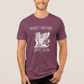 タルタリア陰謀史泥流 トライブレンドTシャツ (正面)