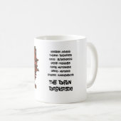 タルタン型のクマムシ コーヒーマグカップ (正面右)