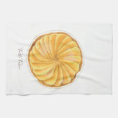 タルテタチン水彩画 キッチンタオル (横)