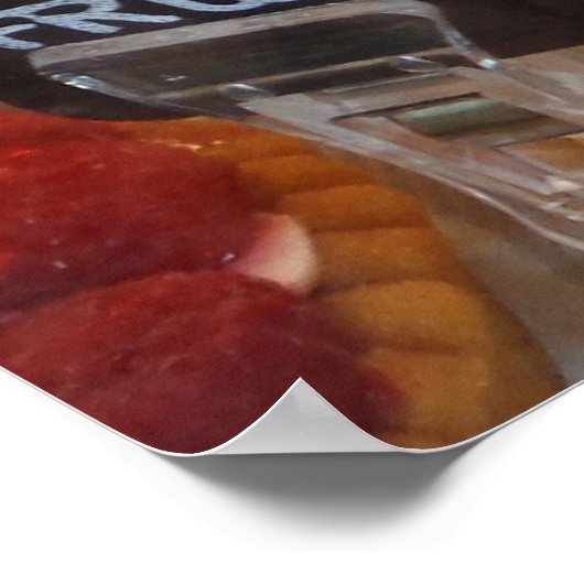 タルトの果物フランスの- Pastry ポスター (角)