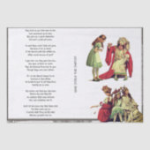 タルトの歌を盗んだ不思議の国のアリス 薄葉紙 (正面)