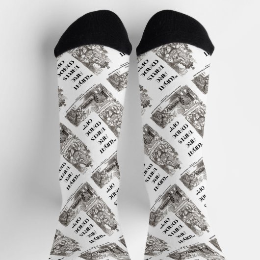 タルトは何でできているかキングオブハートワンダーランド ソックス (上部)