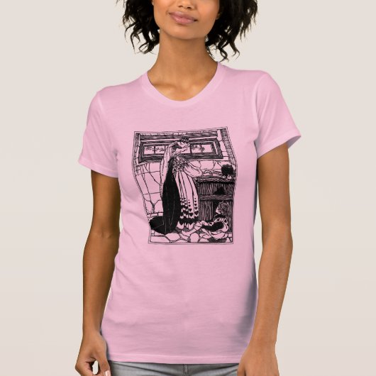 タルトを焼くハートの女王 Tシャツ (正面)