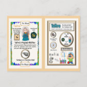 タルトラウィザード – タンタル要素 ポストカード (裏面)