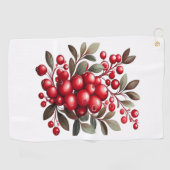 タルト&おいしいスーパーフルーツクラシックTシャツ ゴルフタオル (横)