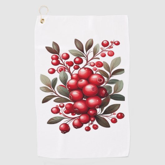 タルト&おいしいスーパーフルーツクラシックTシャツ ゴルフタオル (正面)