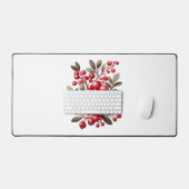 タルト&おいしいスーパーフルーツクラシックTシャツ デスクマット (キーボード&マウス)