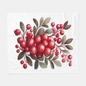 タルト&おいしいスーパーフルーツクラシックTシャツ フリースブランケット (正面(横))